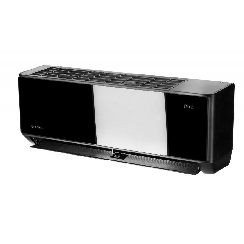 Rotenso Teta Mirror TM26Xi Klimatyzator pokojowy (jednostka wewnętrzna) o mocy 2,6 kW, smart Wi-Fi , kolor czarny Kod TM26Xi 