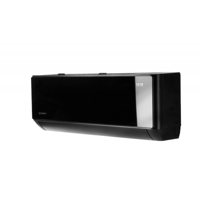 Rotenso Teta Mirror TM26Xi Klimatyzator pokojowy (jednostka wewnętrzna) o mocy 2,6 kW, smart Wi-Fi , kolor czarny Kod TM26Xi 