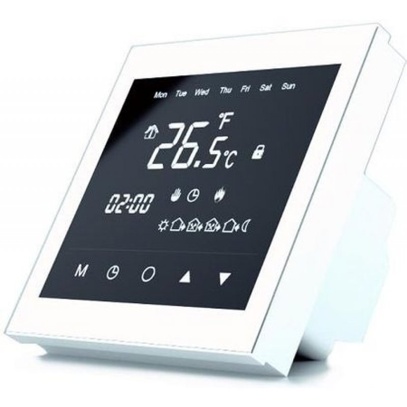 Thermoval Zestaw ogrzewania podłogowego z matą grzewczą WT 2010 AL, 150 W/m2, 7,0 m2, 1050 W, regulator TVT 30 BB kod 5904302014398 