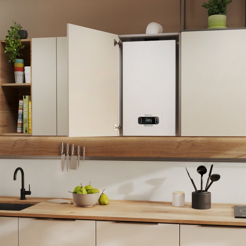 Beretta MYNUTE EVO X 25C kocioł kondensacyjny dwufunkcyjny, o mocy 2,5-20 kW kod 20205312 