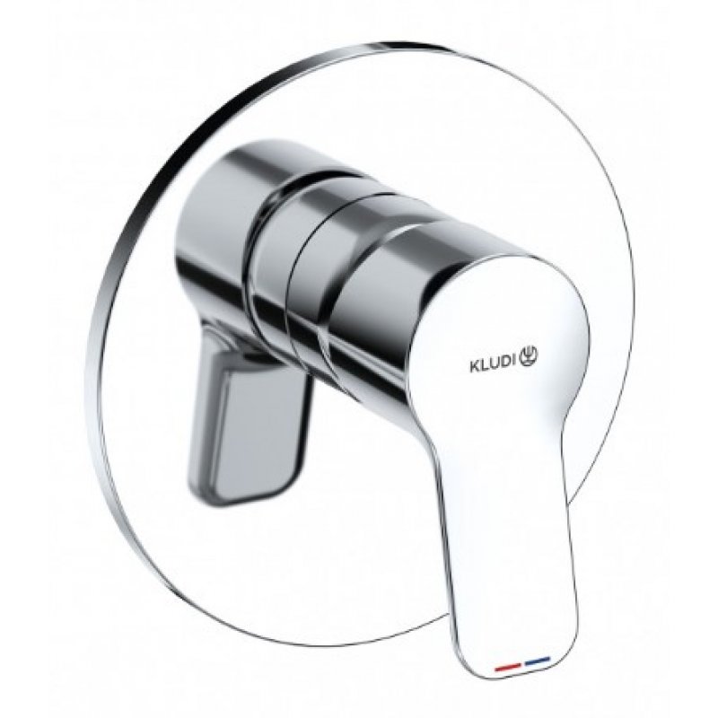 KLUDI PURE&EASY Podtynkowa bateria natryskowa do 88022 kolor chrom kod 377550565