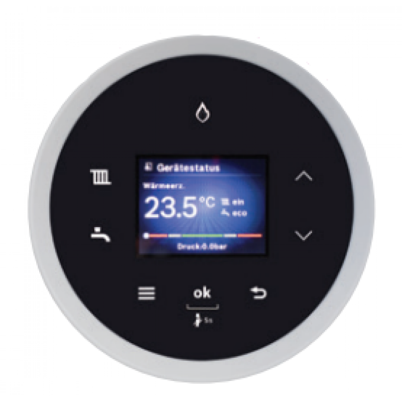 Pakiet Bosch Condens GC5700iW 30/35 C 23 kocioł kondensacyjny dwufunkcyjny + regulator CT200 + zestaw do szachtu 80/125 2581 kod 8734100874 