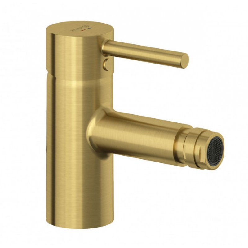 KLUDI BOZZ Jednouchwytowa bateria bidetowa - kolor złoty szczotkowany kod 38533N076