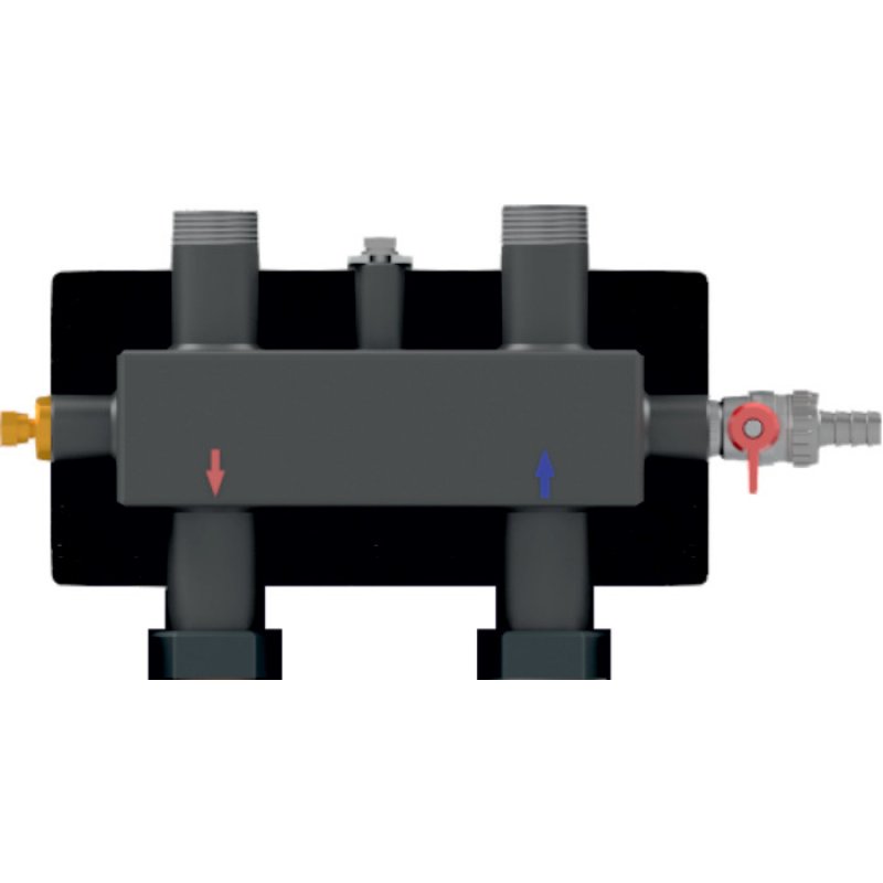 Womix Zestaw H1 z pompą Wilo Yonos Para 25/6, jednoobwodowy bez zaworu mieszającego kod 656051 