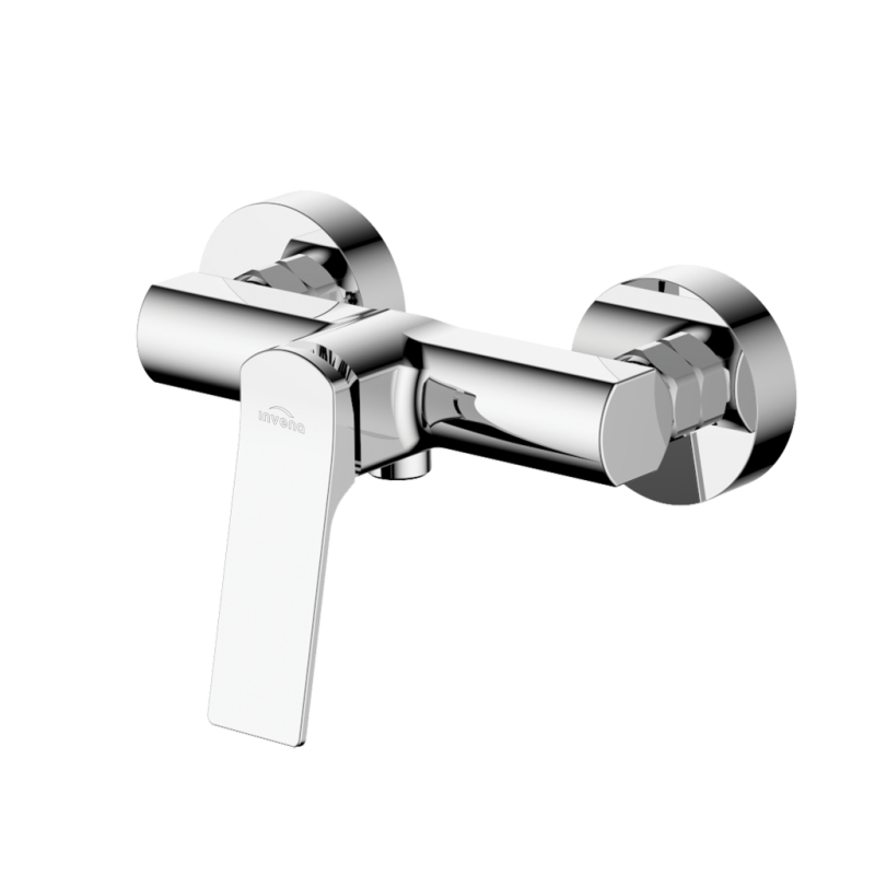Invena Bateria natryskowa Neri chrom Kod: BN-01-001-L
