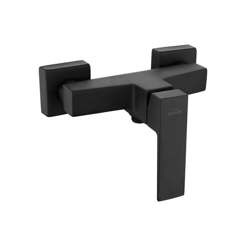 Invena Bateria natryskowa Paros czarna Kod BN-09-004-A