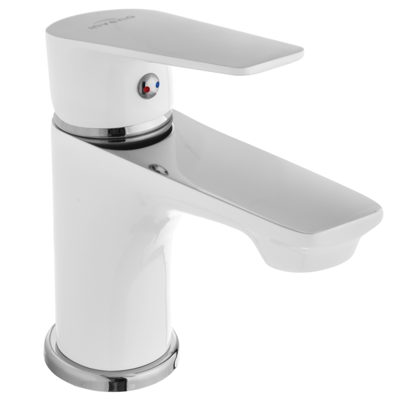 Invena Bateria umywalkowa Dakos Biała Kod: BU-19-002-V	