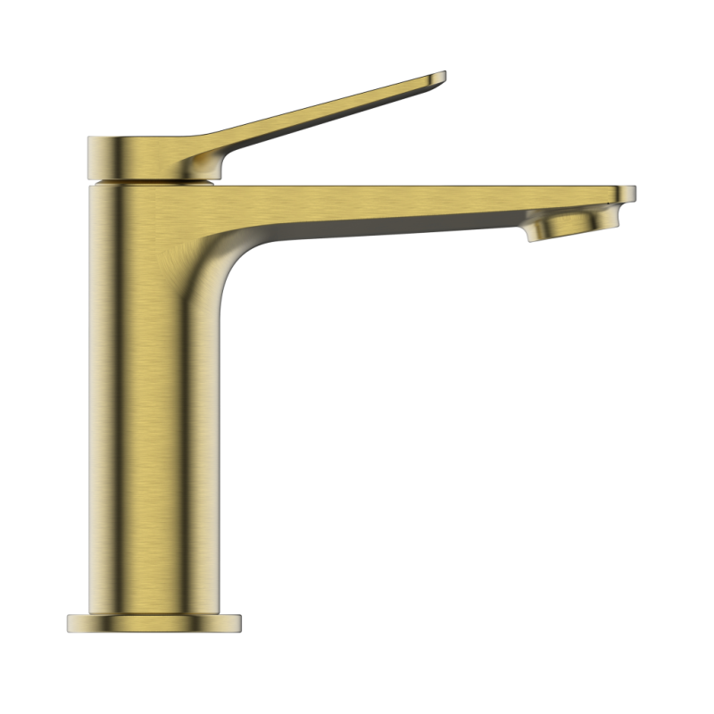 Invena Bateria umywalkowa Alonia złoto szczotkowane Kod BU-70-009-V 