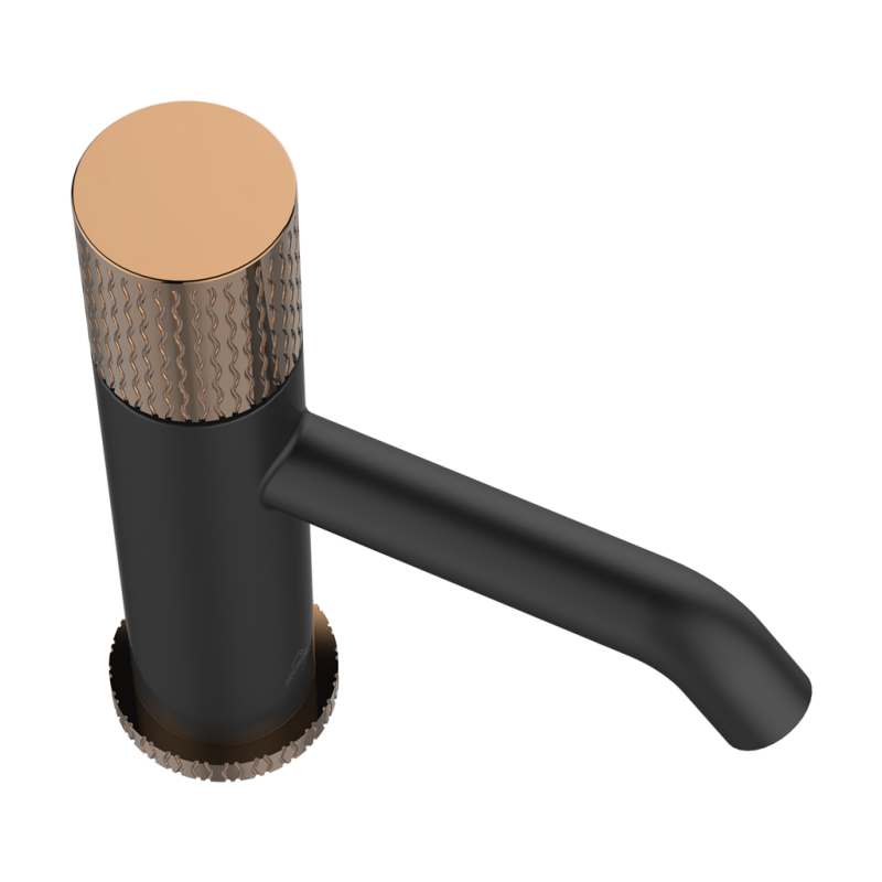 Invena Bateria umywalkowa Moonlight czarny/rose gold Kod: BU-77-014-V 