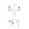 Invena Bateria natryskowa Nyks chrom Kod: BN-28-001-S 