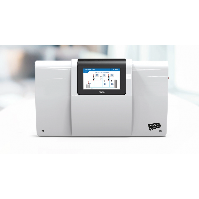 Tech i-3 Plus Sterownik do instalacji z opentherm (obsługa :3 siłowniki zaworu+solar ) Kod WG.14.0093