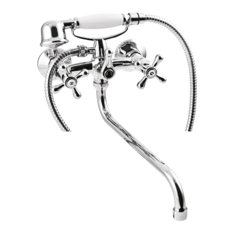 Invena Bateria wannowa z zestawem natryskowym Roma Kod BW-21-00S-L