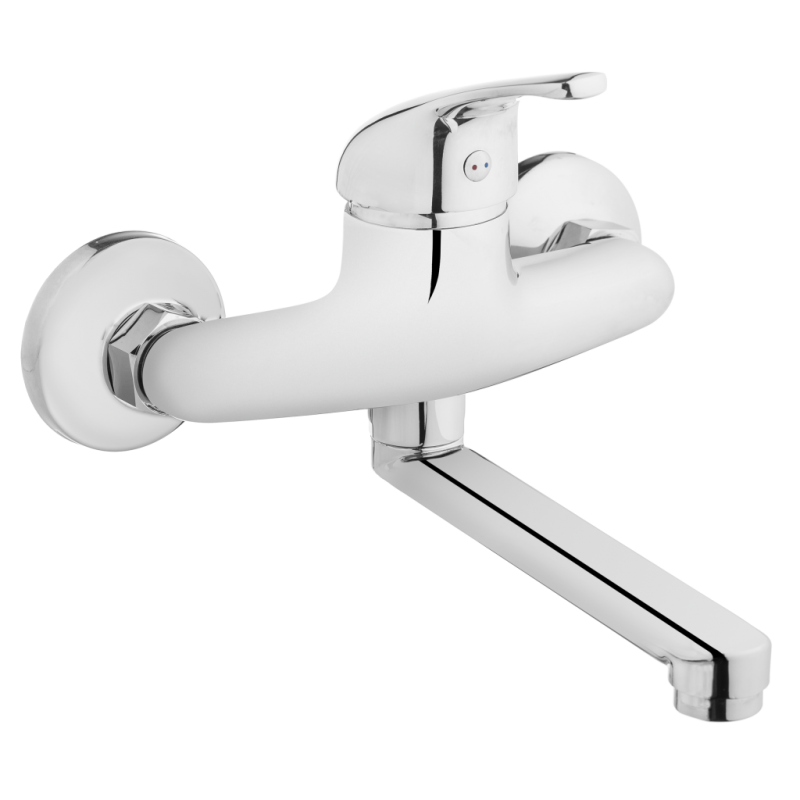 Invena Bateria umywalkowo-zlewozmywakowa Perea chrom Kod: BC-05-K01-Q