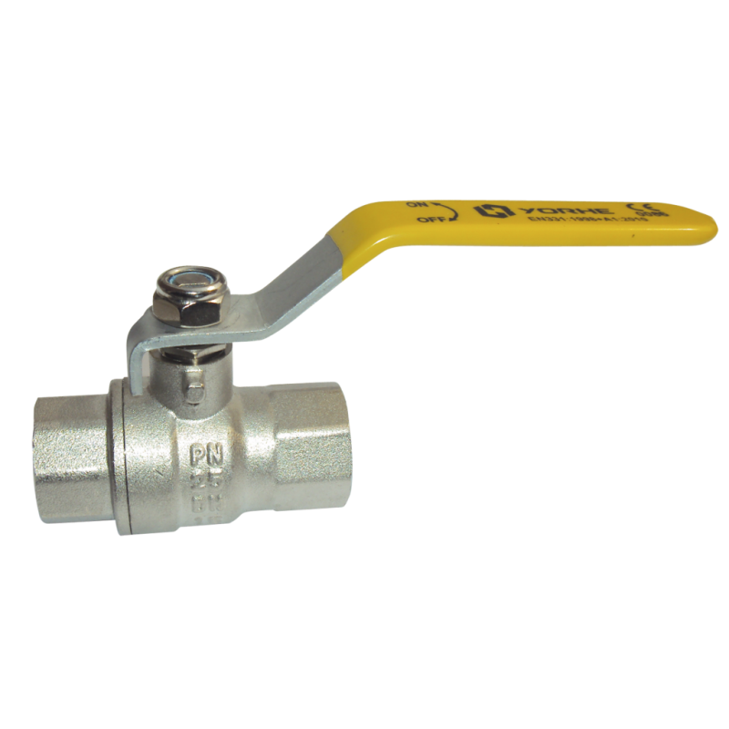 INVENA Kurek kulowy gazowy z gwintem z GW/GW 1/2"" Kod GZ-10-015-B