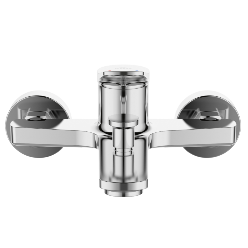 Invena Bateria wannowa Alonia chrom Kod: BW-70-001-V 