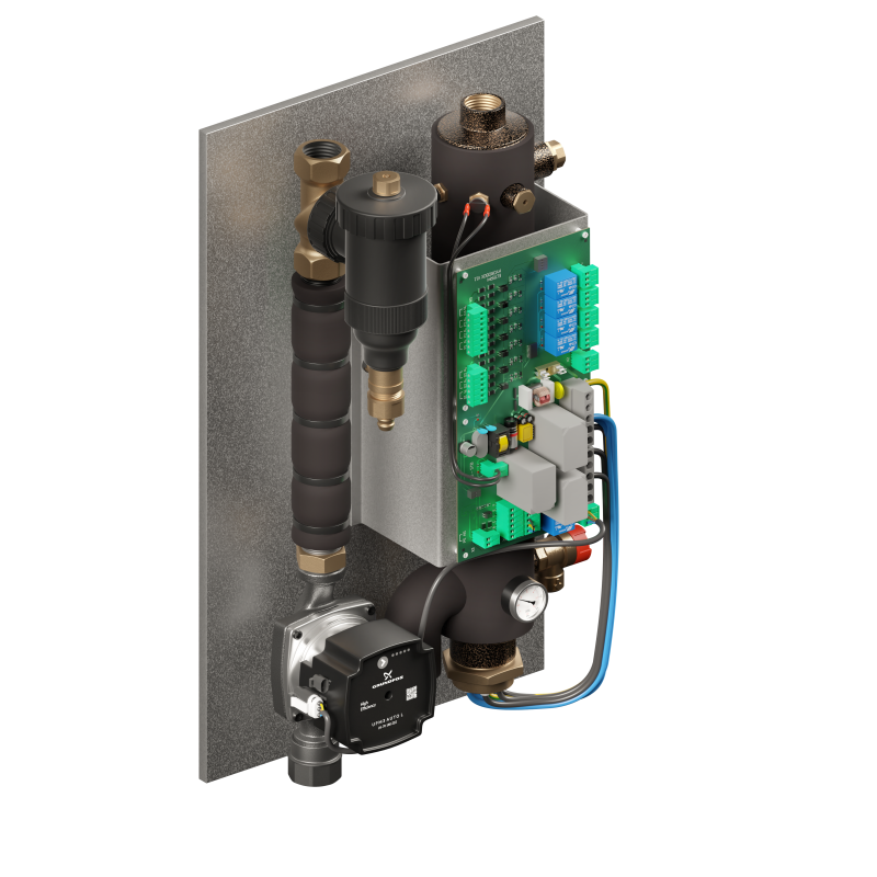 Elterm Komandor PC 9kW - podstawowy moduł hydrauliczny do pompy ciepła Kod 351009 