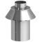 Jeremias rura 250 mm 60/100 z zakończeniem pionowym płaszcz zewnętrzny wysoki połysk Kod360-TWIN35B060/100