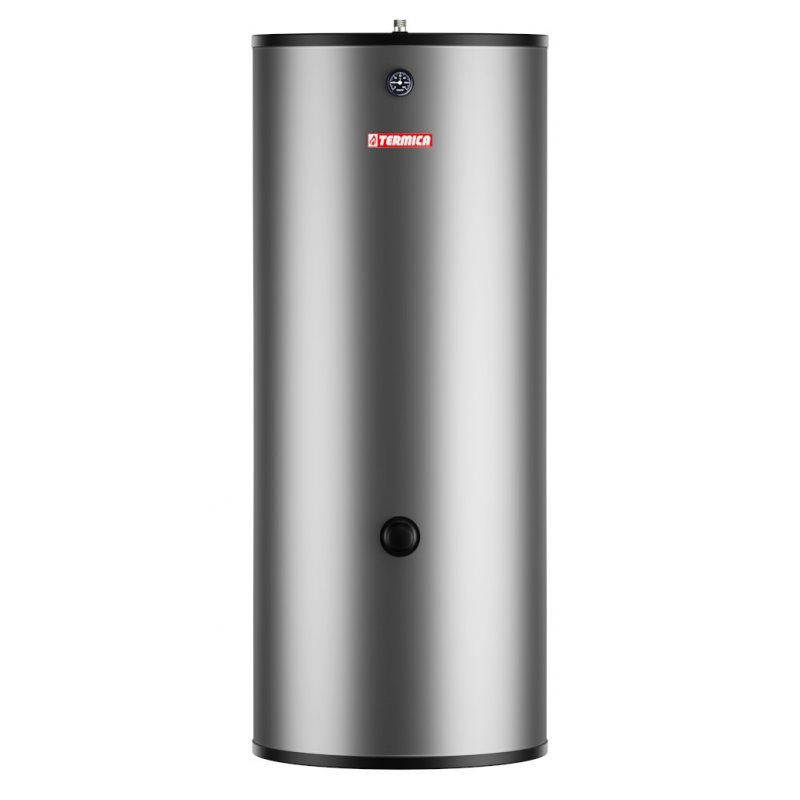 Termica 300 L wymiennik do pomp ciepła z wężownicą solarną, stal nierdzewna Kod W2W300pcs