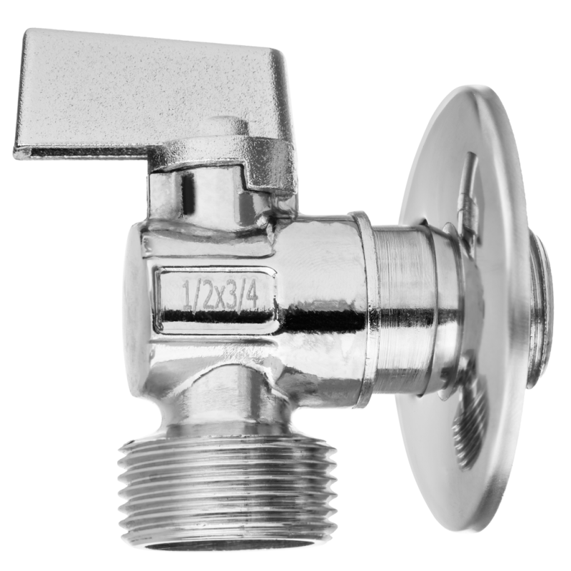 Invena Zawór kulowy odcinający z metalowym pokrętłem do baterii, dolnopłuka lub pralki Chrom 1/2 cal GZ Kod ZW-11-015-L_kopia_53792_1741080671