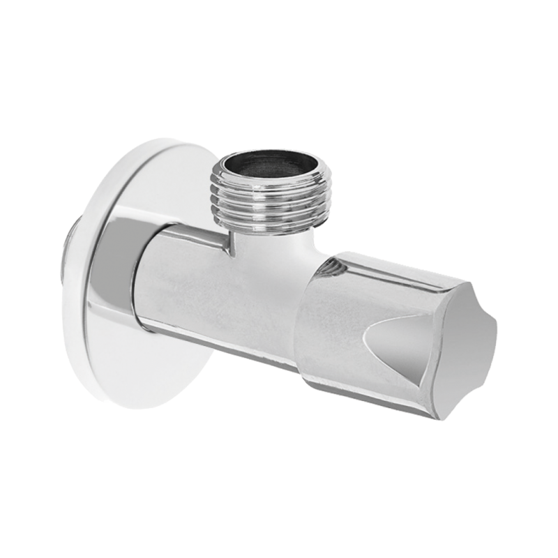 Invena Zawór ceramiczny Chrom 1/2 cal GZ 3/8 cal GZ Kod ZW-49-010-C