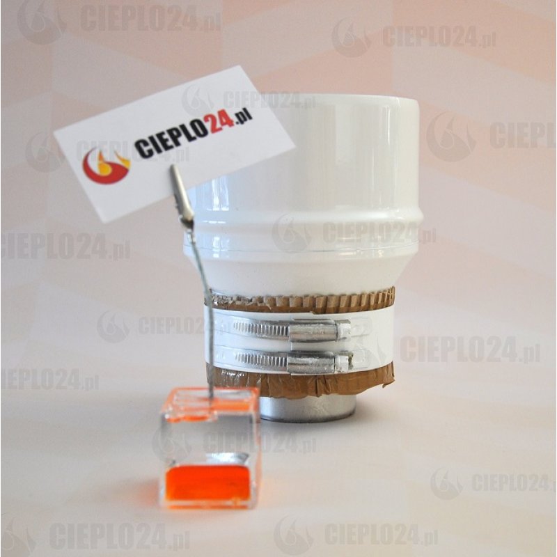 Jeremias adapter Vailliant 60/100 na 80/125 złączka do kotła. TWIN1831002080125 