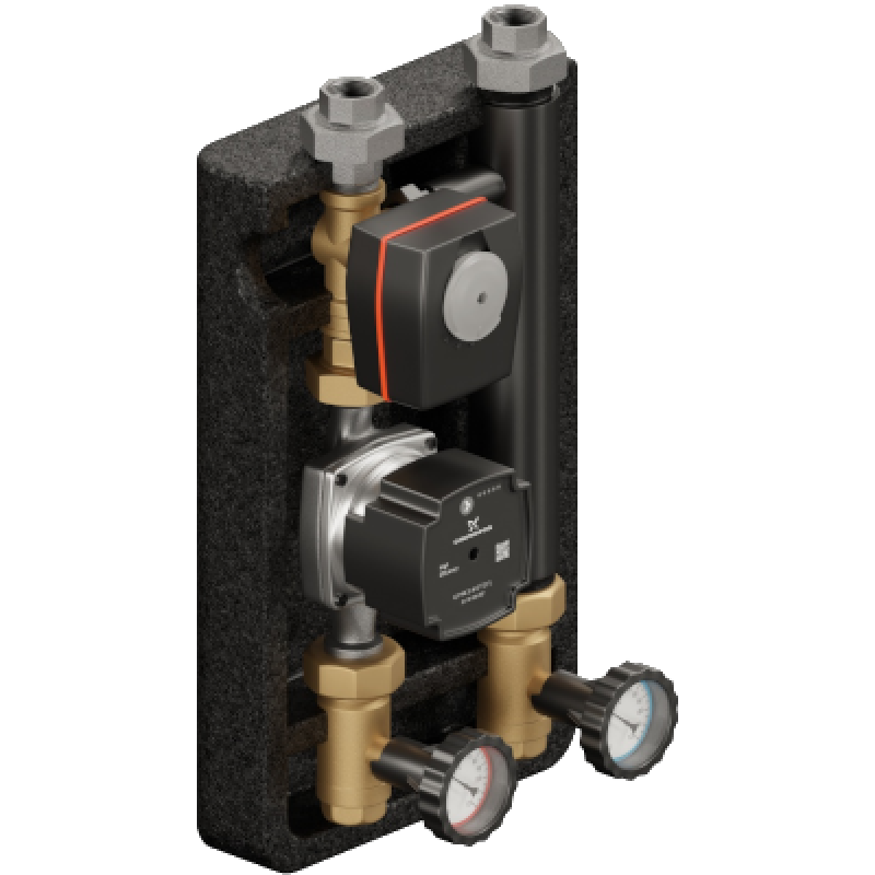Elterm Grupa pompowa PRO VRG 432 progresywny + siłownik ARA + pompa DN25 GRUNDFOS Kod 629480