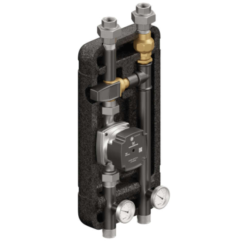 Elterm Grupa pompowa termostatyczna VTA 322 + pompa DN25 Grundfos Kod 625370