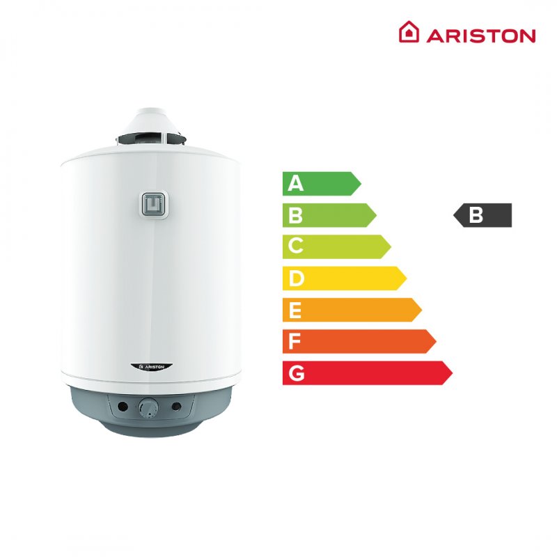 ARISTON S/SGA X 80 EE Pojemnościowy gazowy podgrzewacz wody wiszący kod 3211197 