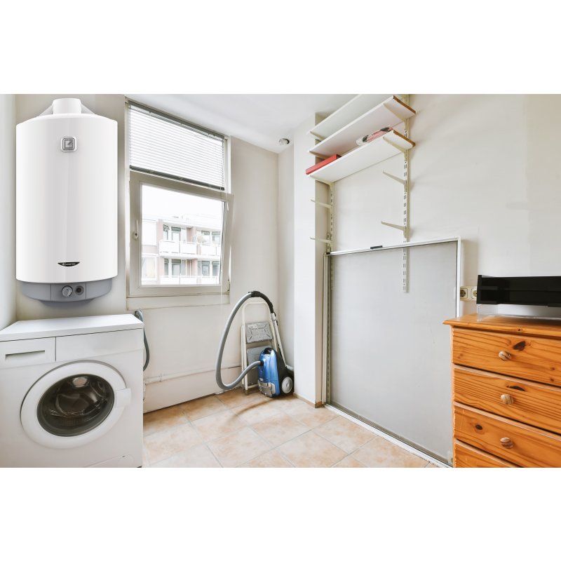 ARISTON S/SGA BF X 100 EE  Podgrzewacz gazowy pojemnościowy z zamkniętą komorą spalania kod 3211201 