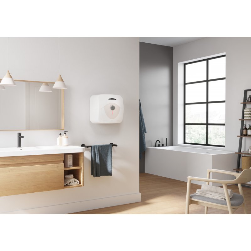 Ariston DUNE RS Elektryczny pojemnościowy podgrzewacz wody podumywalkowy 10L Kod 3100853 