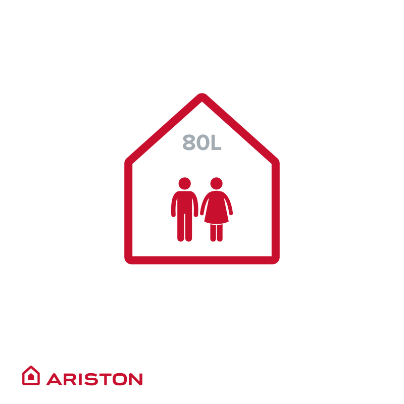 Ariston NUOS PLUS S2 WI-FI 80 WH podgrzewacz wody z pompą ciepła kod 3629145 