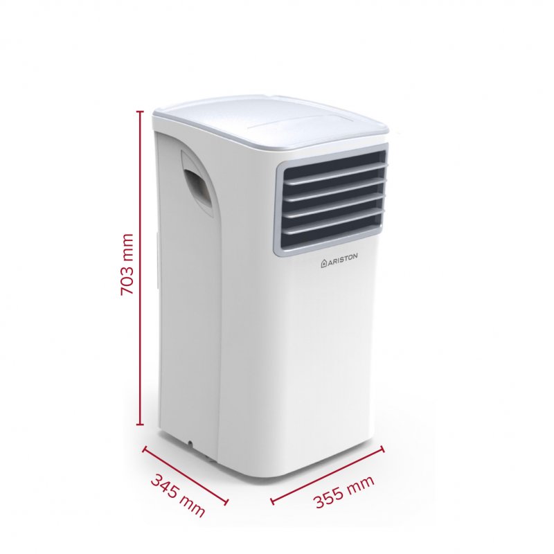 Ariston Mobis 9 przenośny klimatyzator elektryczny 2600 W kod 3381429 