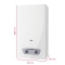 Ariston FAST R X 11 - NG Gazowy przepływowy podgrzewacz wody, 21.5 kW, GZ50, KOD: 3632523 