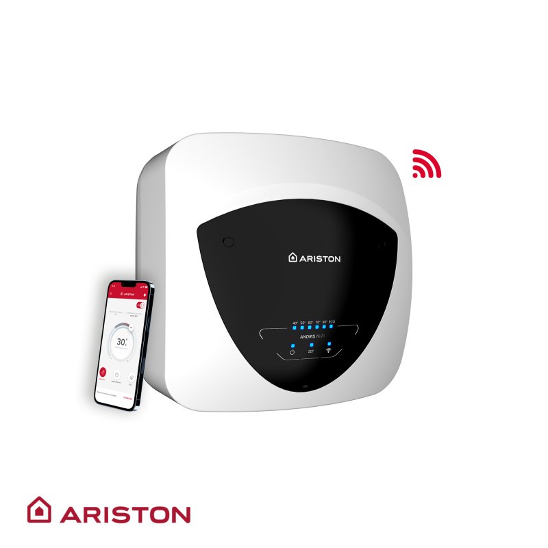 ARISTON ANDRIS ELITE WIFI 30/5 elektryczny ogrzewacz wody nadumywalkowy kod 3105084 