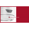 ARISTON Zbiornik kondensatu do LYDOS HYBRID 6,3L (zdejmowany) kod 3629055 