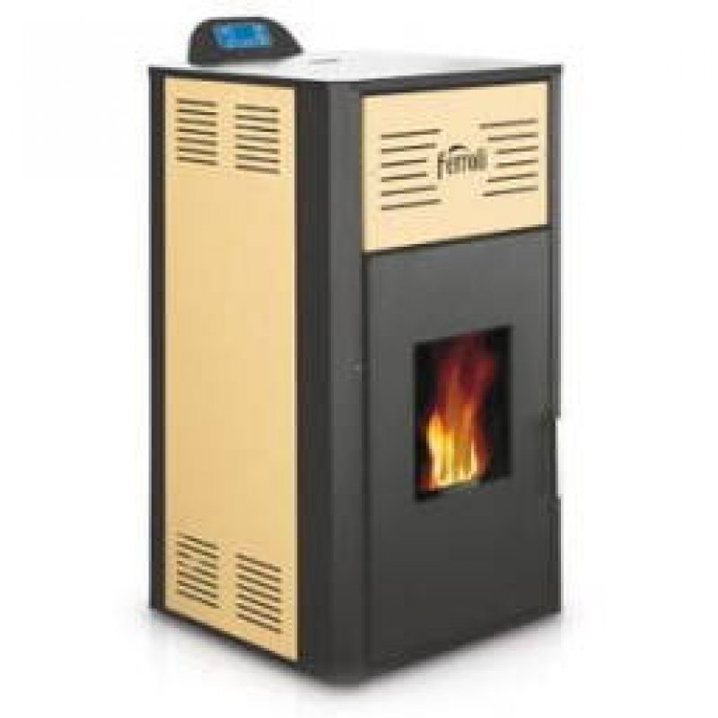 Ferroli BRETA PELLET 18 termokominek z płaszczem wodnym Kod LSMBP18T