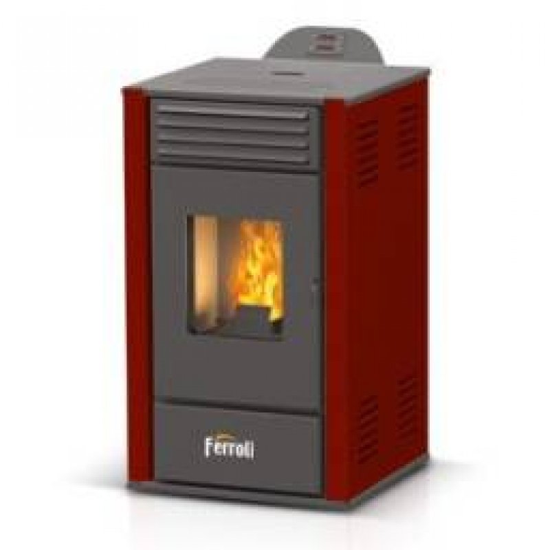 Ferroli BRETA Aria 10 Termokominek Powietrzny opalany peletem Kod LSMBA10A