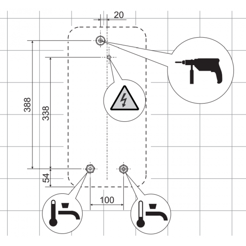 BOSCH Tronic TR5001 11/13 EB - Podgrzewacz elektryczny, przepływowy, sterowany elektronicznie kod 7736506136 