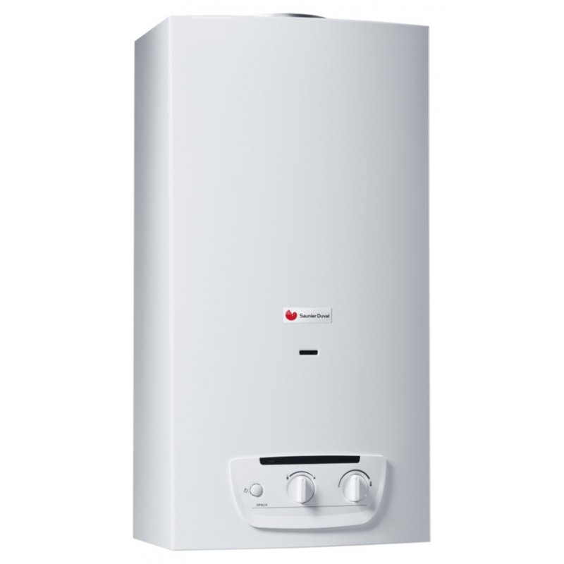 Saunier Duval Opalia C mini 114/1 I (E-PL), Podgrzewacz gazowy przepływowy o mocy 6,4-18,1 kW kod 8000033665