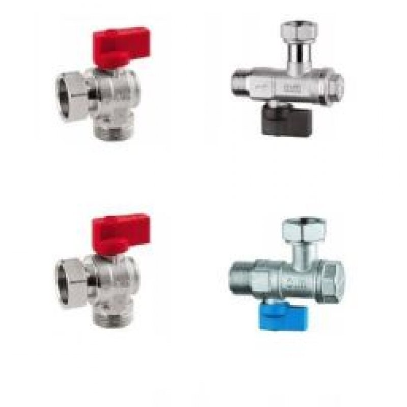 Top-Therm Zestaw zaworów kątowych z filtrami do kotłów gazowych jednofunkcyjnych Kod MAG-KIT-08