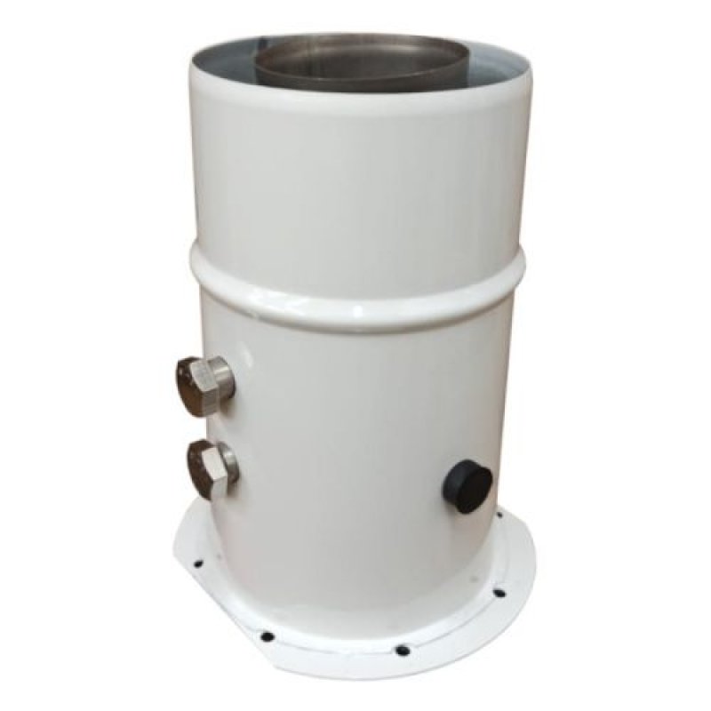 TERMET Adapter prosty Turbo Biały 80/125 do podgrzewaczy Aqua Comfort Eco Kod T 9000 04 07 76