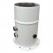 TERMET Adapter prosty Turbo Biały 80/125 do podgrzewaczy Aqua Comfort Eco Kod T 9000 04 07 76