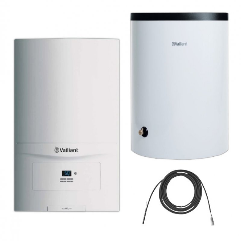 Vaillant ECOTEC PURE VC 226/7-2 + VIH R 150/6B + Czujnik 306257 gazowy kocioł kod 0010022888