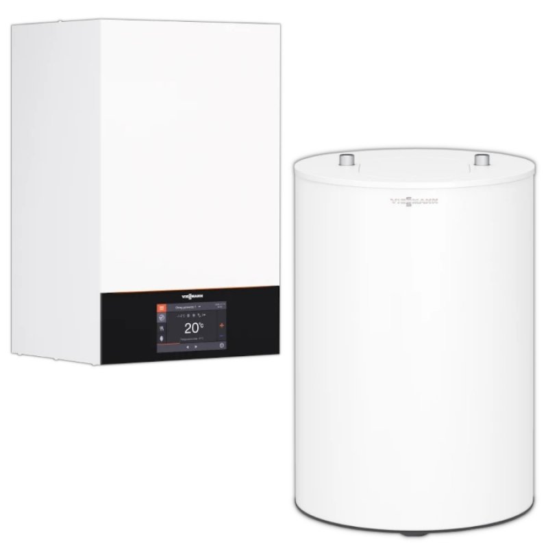 Viessmann VITODENS 200-W 32kW B2HH kocioł z regulatorem E3 +zasobnik Vitocell 100-W typ CUGA 100l kod Z030829