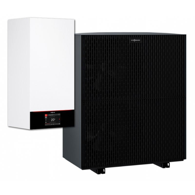 Viessmann Vitocal 250-A A10 400V Pompa ciepła powietrze/woda monoblok o mocy 12 kW z jednym zintegrowanym obiegiem kod Z032435