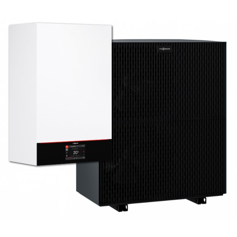 Viessmann Vitocal 250-A 2C A13 400V Pompa ciepła powietrze/woda monoblok o mocy 13 kW z dwoma zintegrowanymi obiegami kod Z032459
