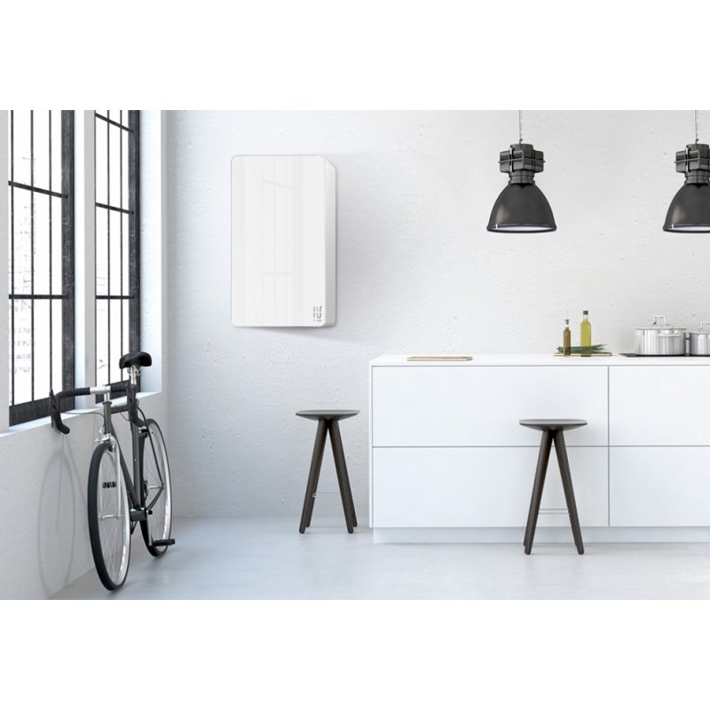 UNICAL KON1 C24 Kocioł kondensacyjny dwufunkcyjny o mocy 3,2 - 23,6kW front biały z regulatorem TECH WiFi OT kod 101508 