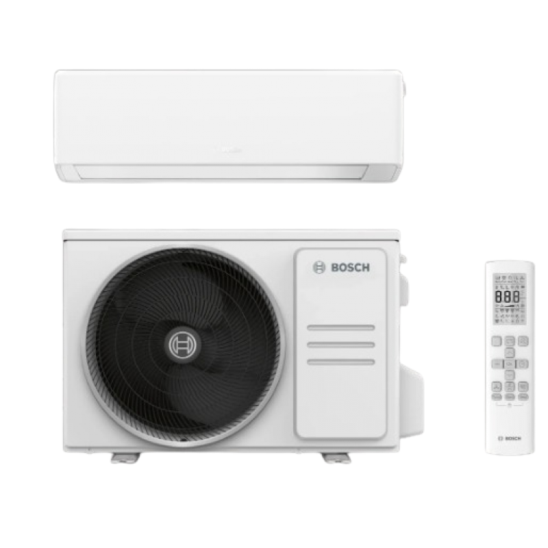 Junkers-Bosch CL7000i-Set 41 E Zestaw klimatyzator ścienny o mocy 4,0 kW jednostka wewnętrzna biała + jednostka zewnętrzna, Seria CLIMATE 7000i Kod 7733702580+7733702579