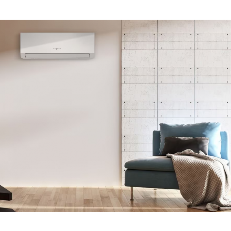 Viessmann VITOCLIMA 230-S DYNAMIC Klimatyzator typu split do chłodzenia o mocy 3,5kW i do ogrzewania o mocy 3,8kW (jednostka wewnętrzna), kolor biały Kod 7272536 