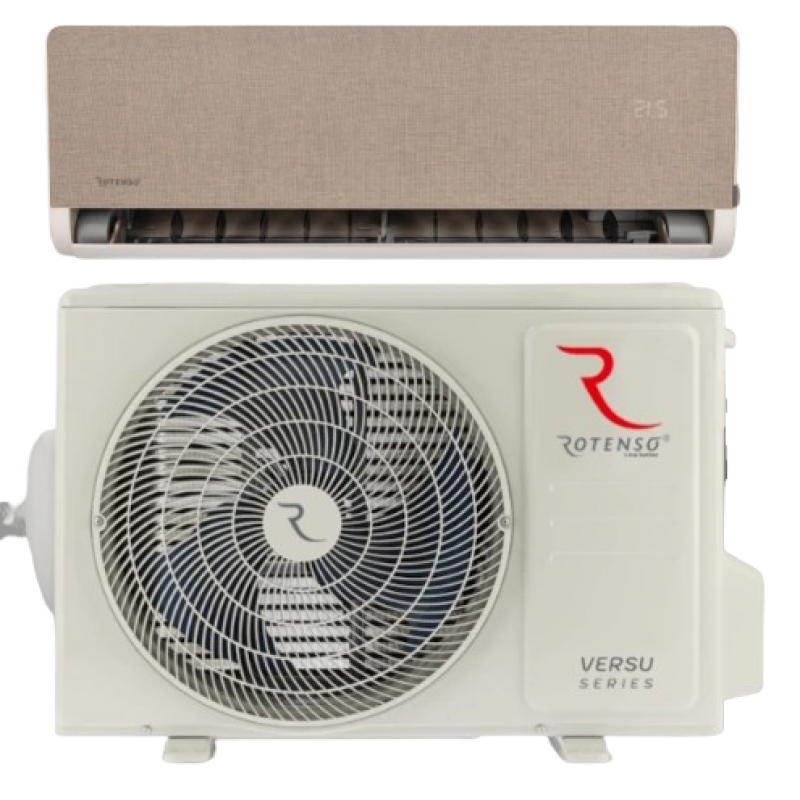 Rotenso Versu Cloth Caramel VCC50Xi+VO50Xo Zestaw klimatyzator o mocy 5,3 kW jednostka wewnętrzna + jednostka zewnętrzna, WIFI Kod VCC50Xi+VO50Xo